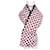 Bufanda acolchada con capucha y logo triangular de Prada Negro Blanco Roja  - vista 2