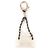 Charm per Borsa Chanel Matelassé Bianco - vista 3