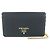 Mini borsa a spalla in pelle Saffiano Prada Nero