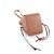 Borsa a spalla mini Hammock in pelle tan con cordino Loewe - vista 3