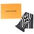 Stola Grafica Fiore Louis Vuitton Marrone Nero - vista 2