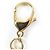 Portachiavi stella Coco Mark di Chanel Nero D'oro - vista 6
