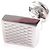Gemelli quadrati con logo Damier Heritage di Louis Vuitton Argento - vista 5