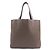 Hermès Borsa Tote Double Sens 45 HERMES Taupe Damier ebene - vista 3