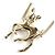 Collana in perle finte con strass Chanel Bambi Coco Mark D'oro - vista 5