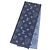 Chal de lana Vivienne Monogram de Louis Vuitton Azul marino - vista 3