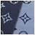 Chal de lana Vivienne Monogram de Louis Vuitton Azul marino - vista 4