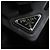 Bolsa de ombro em couro nylon Re-Nylon com logo triangular Prada Preto - vista 7