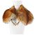 Sciarpa in pelle di volpe Louis Vuitton Marrone
