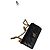 Borsa a tracolla Balenciaga Crush in pelle nera trapuntata Nero