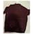 Brunello Cucinelli Bordeaux Cashmere-Pullover mit Pailletten - Ansicht 9
