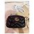 Borsa a tracolla Gucci Marmont in vernice nera Nero - vista 3