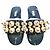 MULES MIU MIU IN DENIM 39 Blu Blu navy
