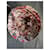 Cappello Bob Dior 'Toile de Jouy' in cotone Marrone Bianco Rosso Blu scuro - vista 7
