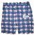 Autre Marque RUSSELUNO Polyester-Mesh-Shorts Blau