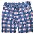 Autre Marque RUSSELUNO Polyester-Mesh-Shorts Blau - Ansicht 2