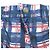 Autre Marque RUSSELUNO Polyester-Mesh-Shorts Blau - Ansicht 6