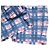 Autre Marque RUSSELUNO Polyester-Mesh-Shorts Blau - Ansicht 7