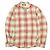 Autre Marque Camicia in flanella di cotone Cathy Jane Boar Liner Rosa