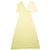 Autre Marque Strickkleid TAN TN22SS021 Gelb