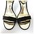 Sandali con tacco alto in nubuck ITL HAMPTON di Coach Nero - vista 2