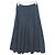 Autre Marque Falda plisada de algodón GRANDMA MAMA DAUGHTER Azul Azul marino