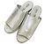 Autre Marque Sandali in pelle Karen Lipps Argento