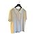 Camisa excepcional de Chanel Crudo Crema Blanco roto