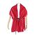 Poncho de cachemira Hermès Roja