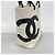 Chanel Cambon Lammnappa Tote Bag Schwarz Weiß - Ansicht 2