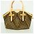 Borsa Tote Louis Vuitton Monogram Tivoli GM Marrone - vista 9