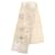 Sciarpa Monogram Minkgram di Louis Vuitton Multicolore Beige
