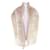 Sciarpa Monogram Minkgram di Louis Vuitton Multicolore Beige - vista 3