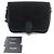 Borsa a Spalla in Velluto Monogramma Saint Laurent Nero - vista 2