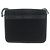 Borsa a Spalla in Velluto Monogramma Saint Laurent Nero - vista 3