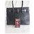 Autre Marque Authentische JRA-Ostrich-Leder-Tote-Tasche - Klassisch schwarzer Luxus - Ansicht 4