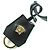 Versace Tag Nappa Bowling Tasche Schwarz - Ansicht 12