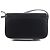 Borsa a tracolla piccola in pelle liscia con logo Saint Laurent Nero - vista 4