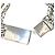 Pulsera charm en plata SV925 con patrón GG y calavera Gucci Ghost - vista 5