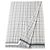 Christian Dior Stola in cashmere e seta da uomo DIOR Homme Marrone Bianco - vista 2