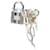 Hermès HERMES Alpha Kelly AG925 Clochette Cadena Double Ring Silvery  - view 1