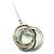 Tiffany & Co Collana in metallo 925 Tiffany 1837 con cerchi intrecciati Argento D'oro - vista 2