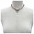 Collar choker de strass con cinta Coco Mark B23S modelo 2023 de Chanel Plata Rosa - vista 3