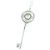 Pendente a forma di chiave Atlas di Tiffany & Co. in Argento 925 - vista 2