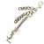 Borsa a Spalla in Pelle Classic Baby Chain di Saint Laurent Nero - vista 15