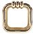 Schalring Ruban von Hermès Golden - Ansicht 5
