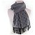Sciarpa in cashmere e lana Monogram Gradient Louis Vuitton Marrone Nero - vista 4
