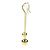 Tiffany & Co Pendientes Ball Drop Tiffany HardWear Dorado - vista 3