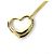 Collar Péndulo Corazón Abierto Elsa Peretti de Tiffany & Co. Dorado - vista 5