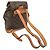Mochila Montsouris MM Monograma Louis Vuitton para mulheres Marrom - vista 3